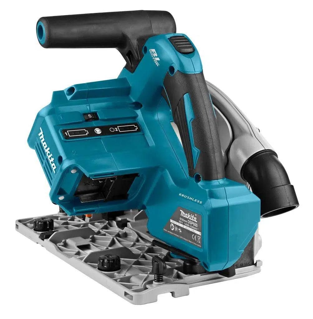 Makita DSP600ZJ Accu Invalcirkelzaag 165mm 2x18V Basic Body in Mbox