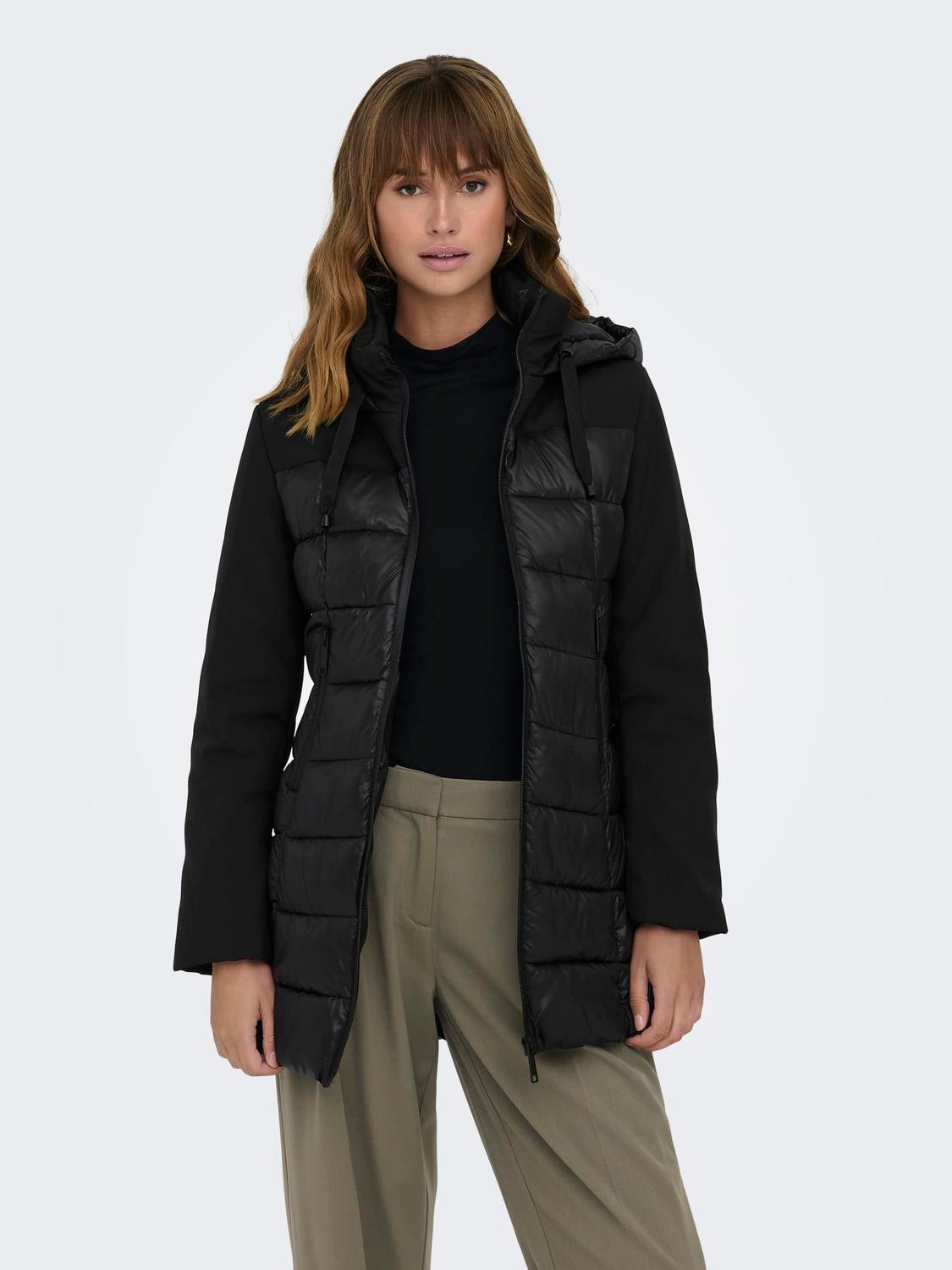 ONLSOPHIE Steppmantel Black