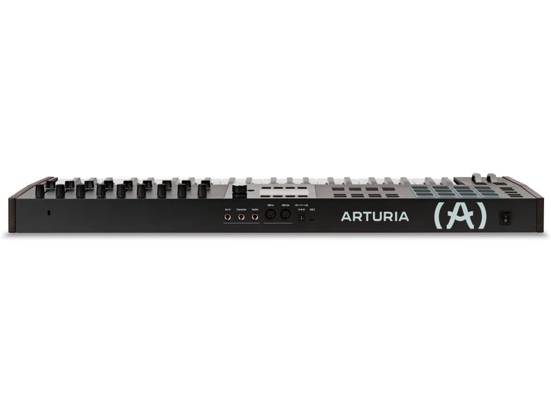 Arturia Keyboard Controller KeyLab 49 mk3 Schwarz Controller-Keyboard mit 49 anschlagdynamischen Tasten und Software Bundle