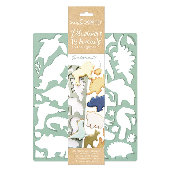 Plaque découpoir Animaux Scrapcooking