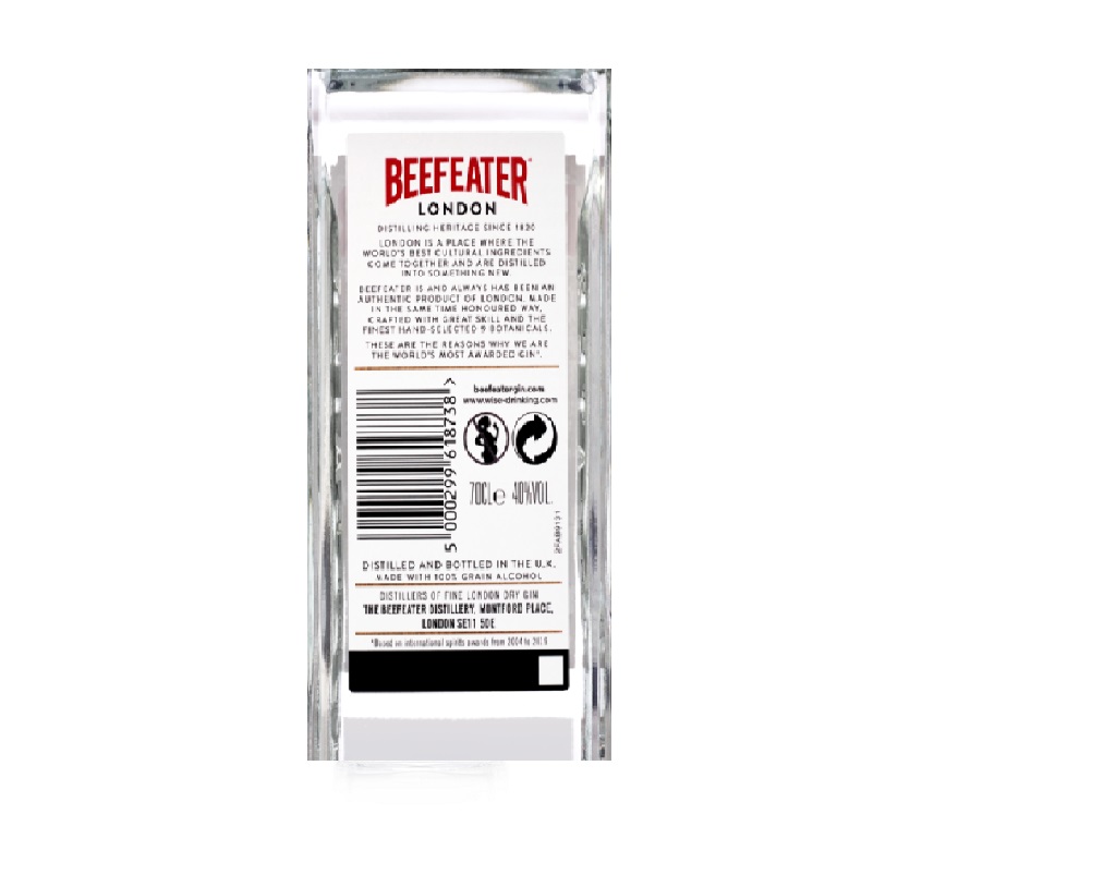 GIN BEEFEATER DRY 0.70L
