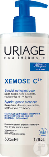 Uriage Xémose Syndet Nettoyant Doux Peaux Très Sèches À Tendance Atopique Visage Et Corps 500ml