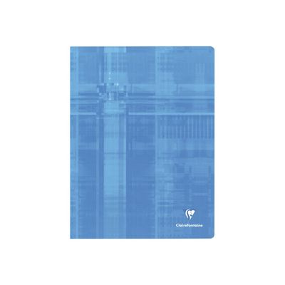 Clairefontaine - Cahier 24 x 32 cm - 192 pages - grands carreaux (Seyes) - disponible dans différentes couleurs