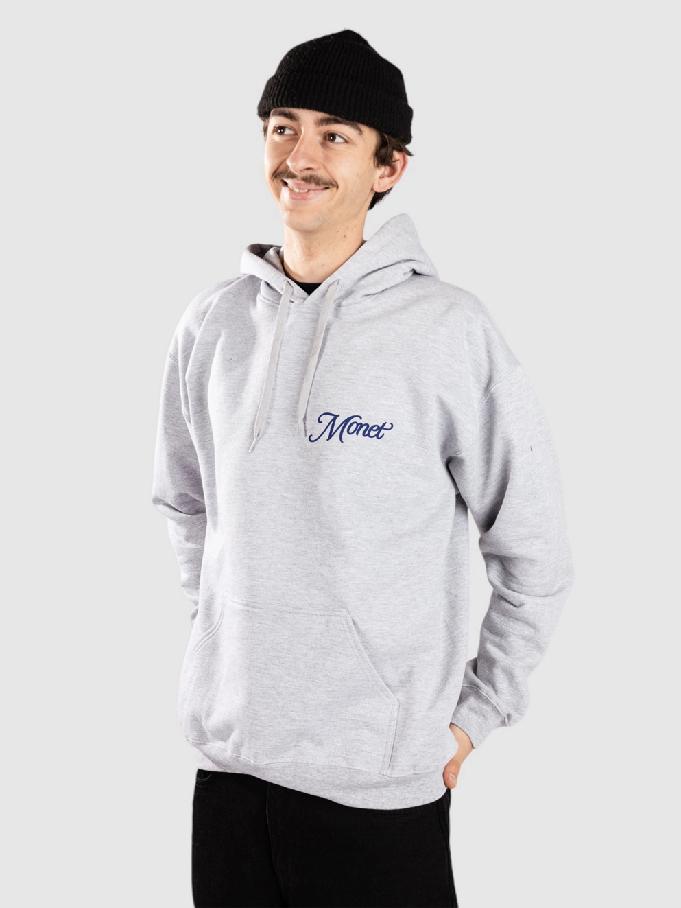 Monet Skateboards Old Money Hoodie ash
