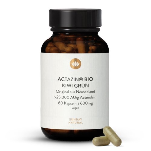 Sunday Natural Products  ACTAZIN ®Grüne Kiwi Kapseln