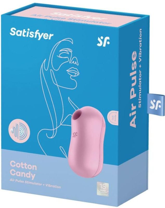 Satisfyer - Luchtdruk Vibrator COTTON CANDY - Lila
