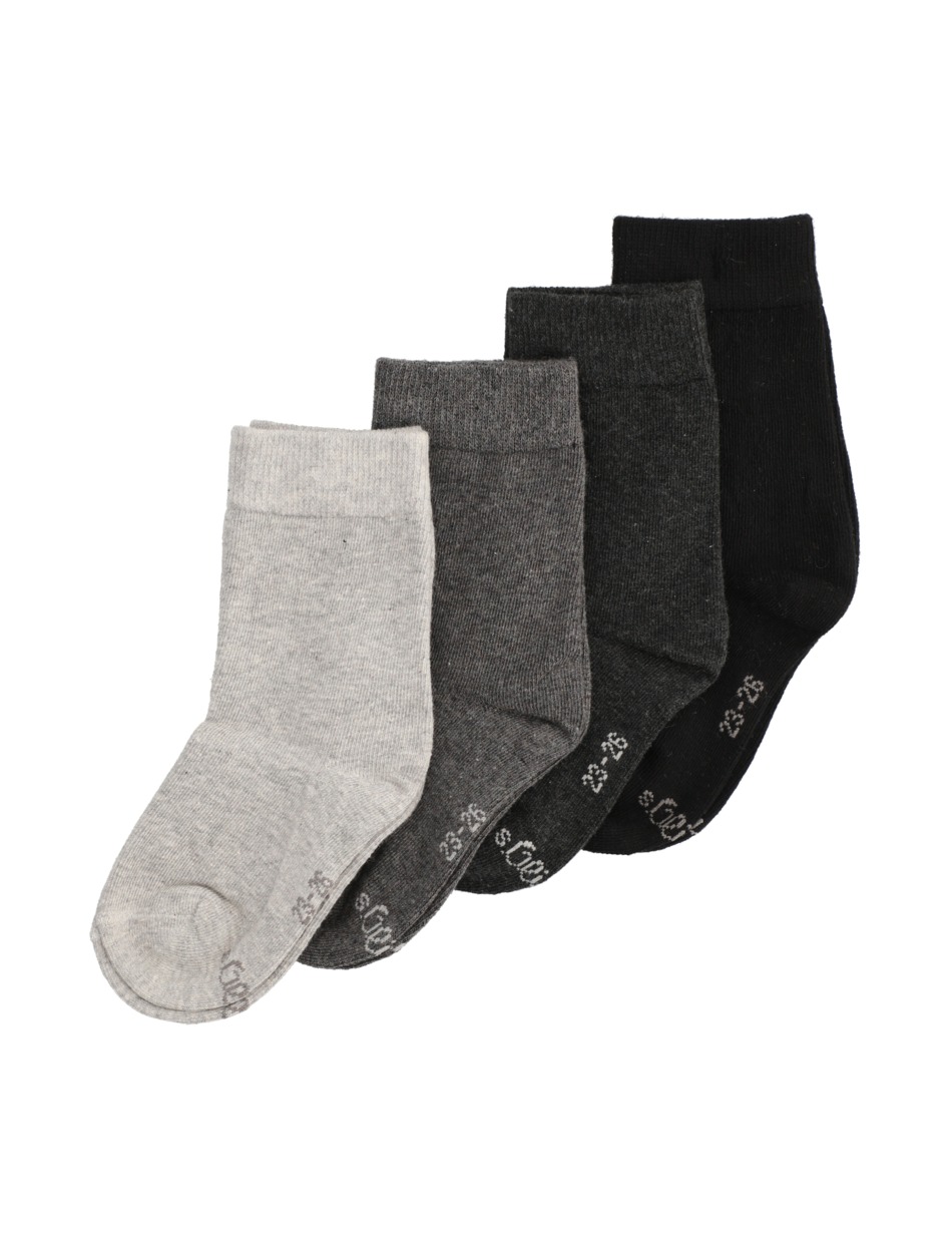 ESSENTIALS SUSTAINABLE SOCKS 4P