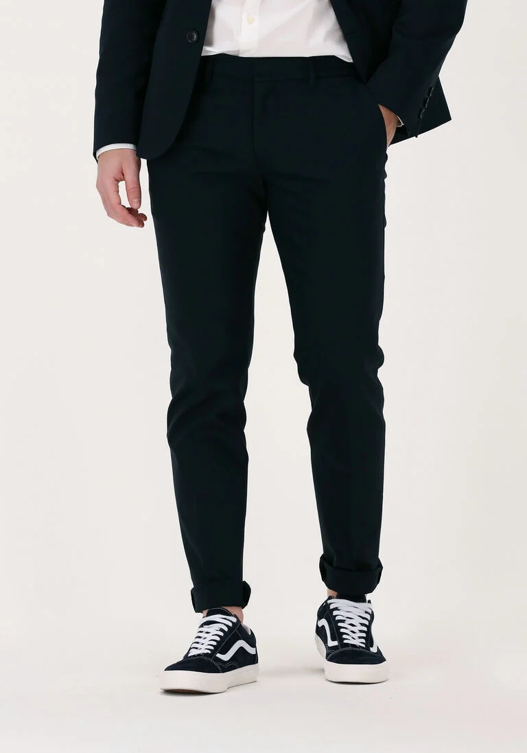 DRYKORN donkerblauwe drykorn pantalon sight 105617