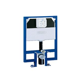 Grohe Rapid SL WC-element v. smalle kleine ruimtes inbouwdiepte 95mm 113cm v. voorwand-of systeemmontage incl bevestiging