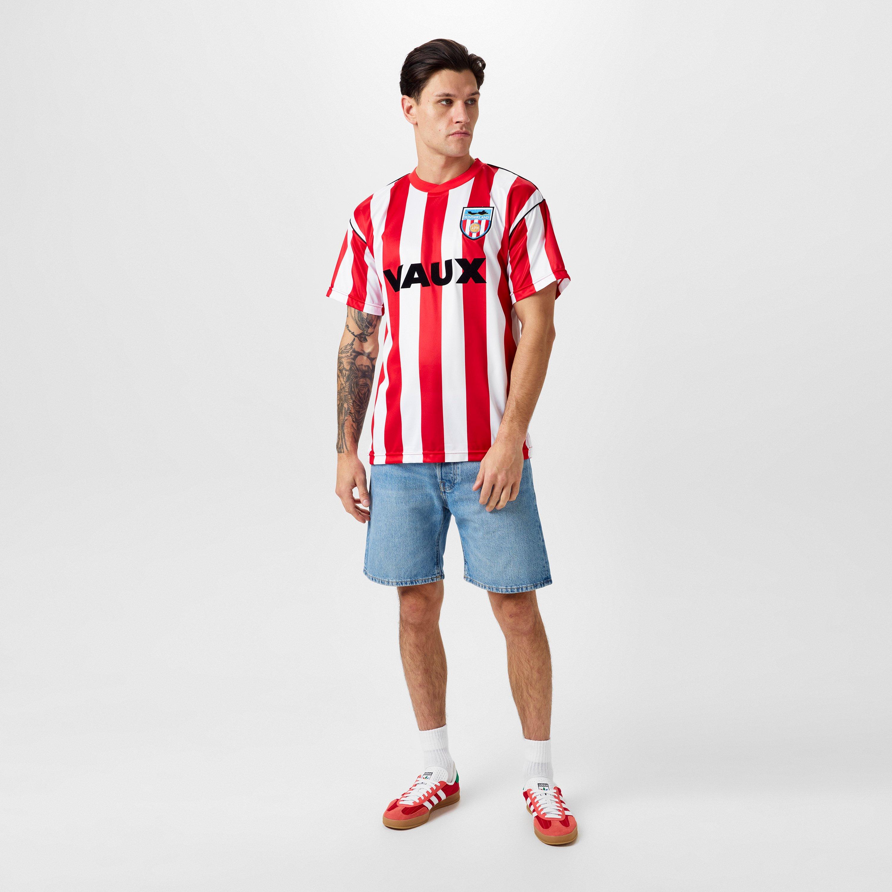 Score Draw ScoreDraw Sunderland Home Shirt 1989 1990 Adults