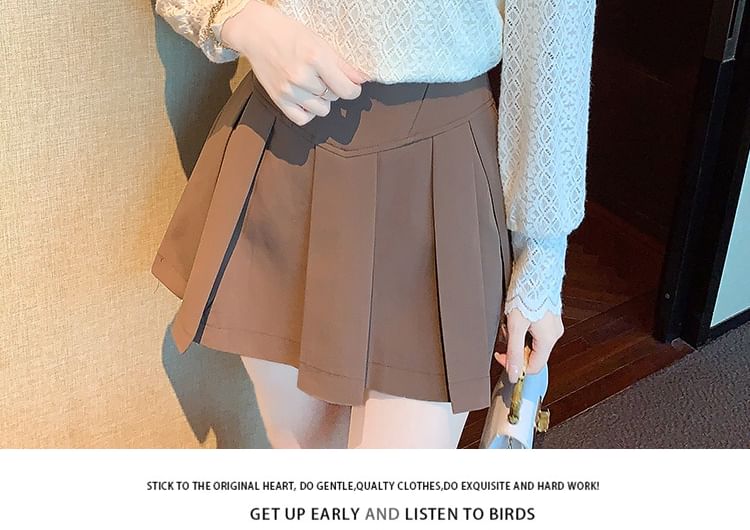 Daybreak - Blouse met lange mouwen en col van kant
