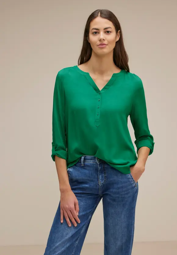 Bluse im Tunikastyle - fresh spring green
