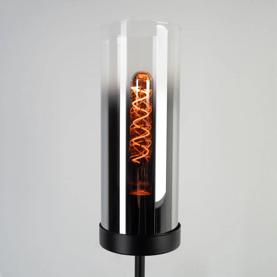 EGLO Toothill Vloerlamp - E27 - 153,5 cm - Zwart/Ombre effect