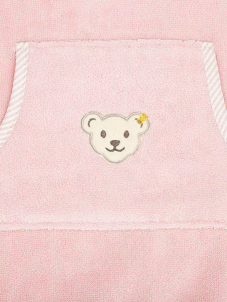 STEIFF Baby Bade Poncho  rosa