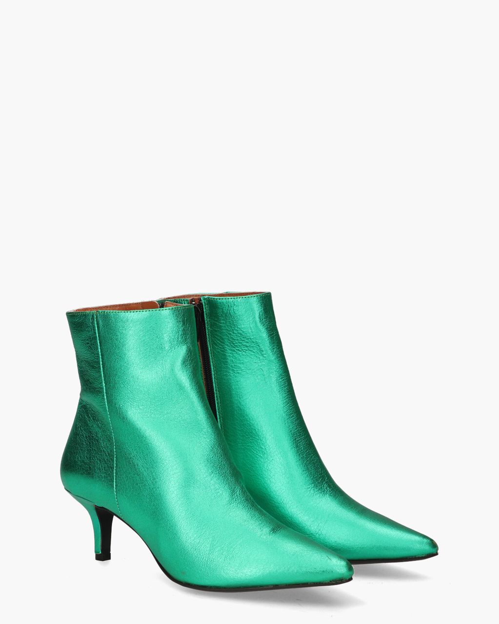 DWRS Label Lugo Groen Dames Enkelboots