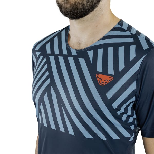 T-shirt trail DYNAFIT TRAIL GRAPHIC SHIRT M STORM BLUE