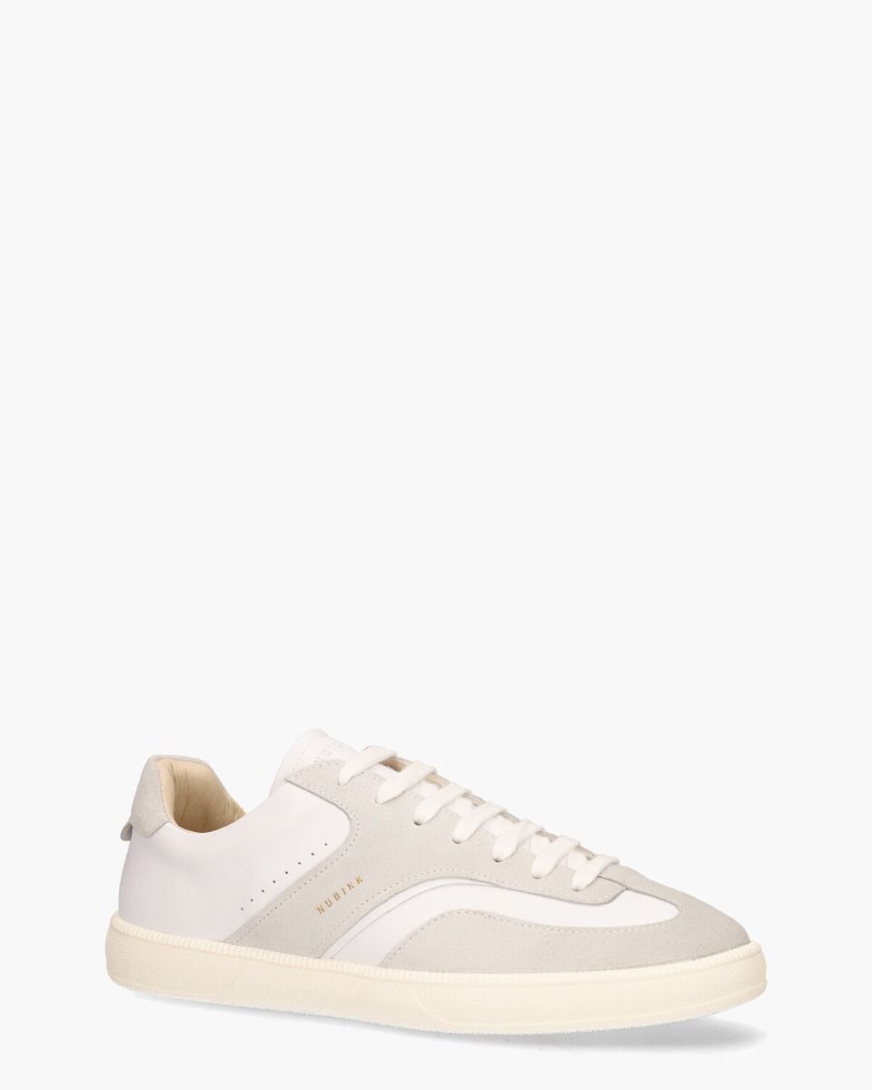 Nubikk Ray Owen Wit/Beige Herensneakers