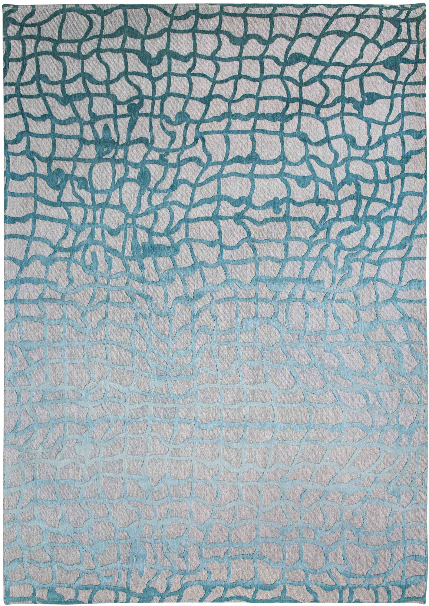 Ecorugs vloerkleed Dedalo blauw 240x340 cm