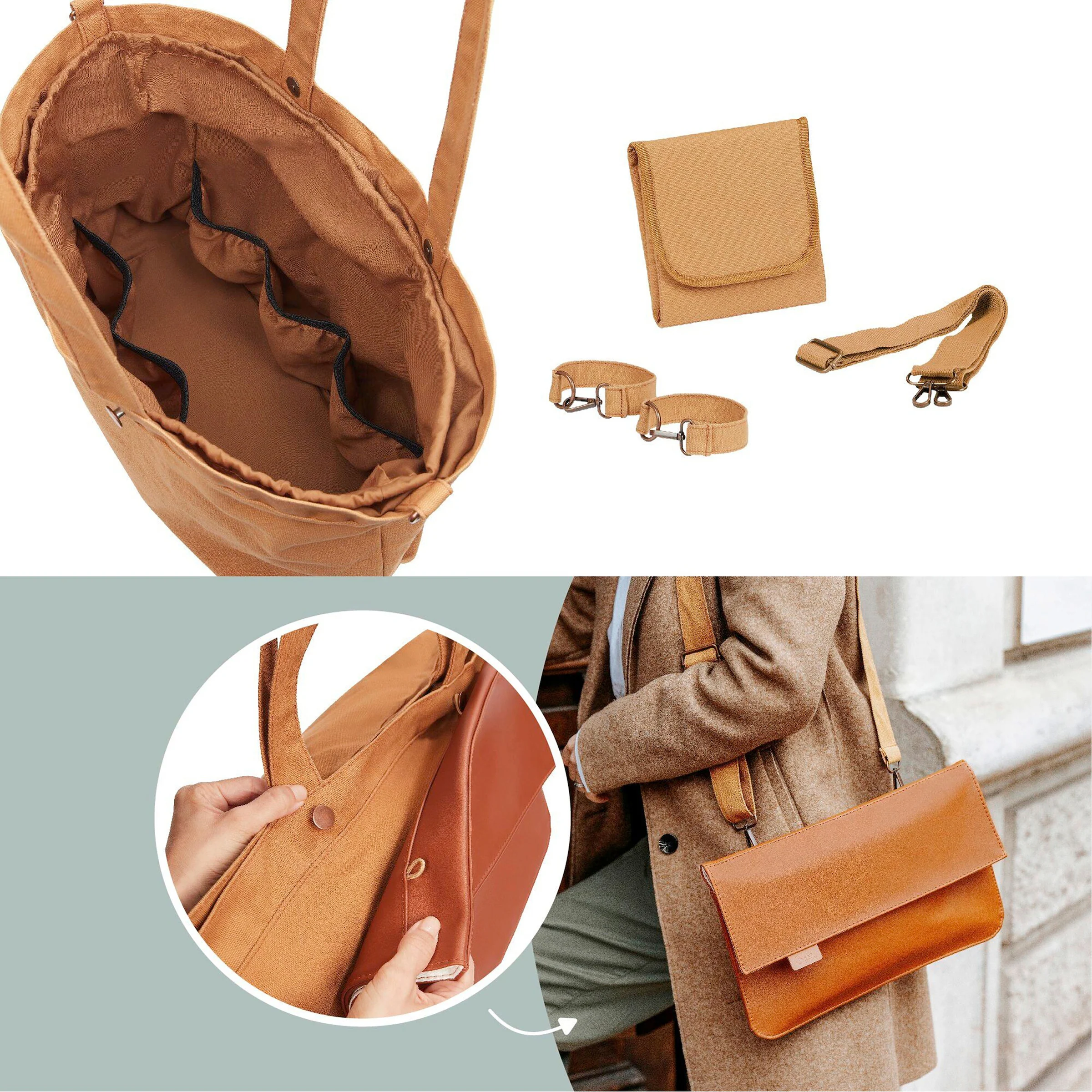 Babymoov Wickeltasche Tote Bag fancy