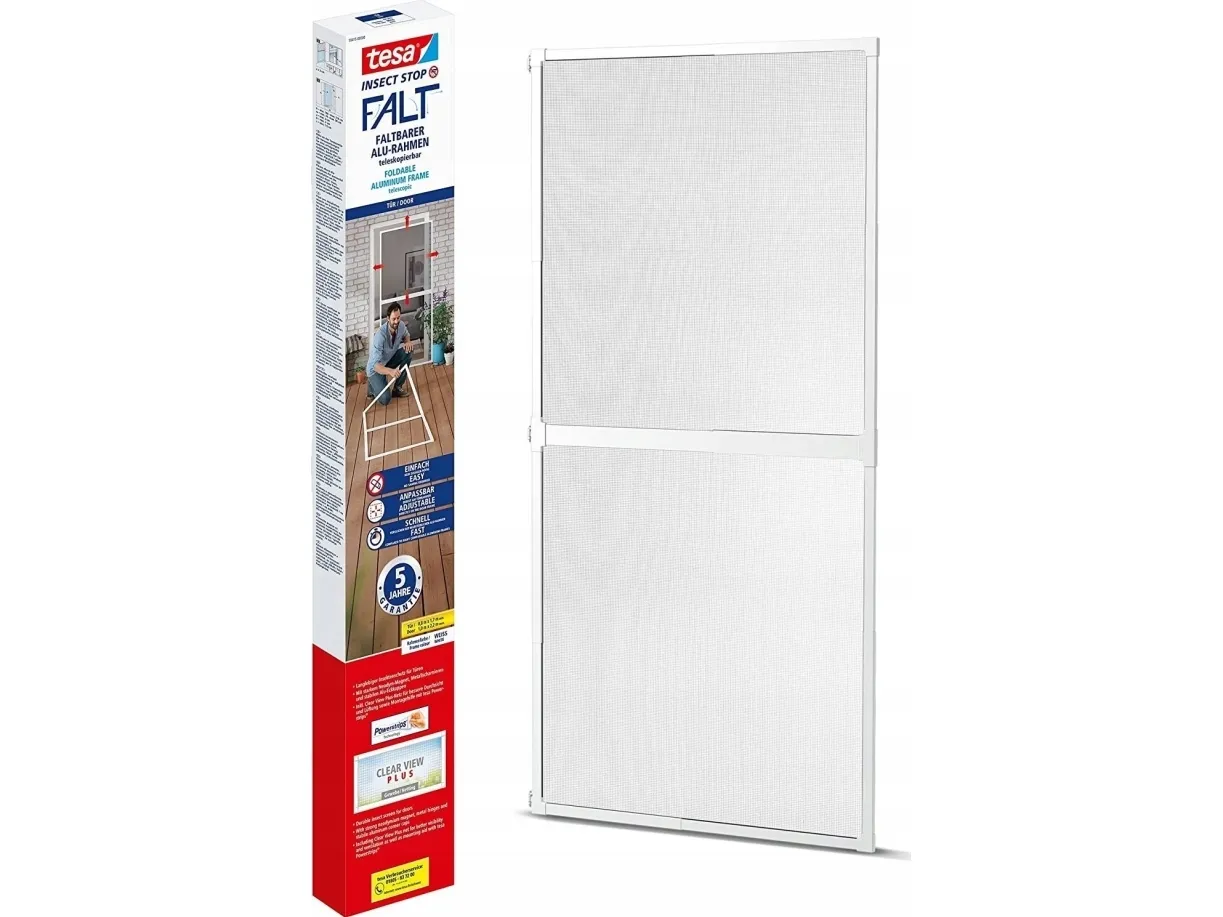 TESA 55415-01, 1000 mm, 2,2 m, Glasfiber, Sort