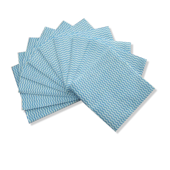 10er Pack Spüllappen - blau-weiß