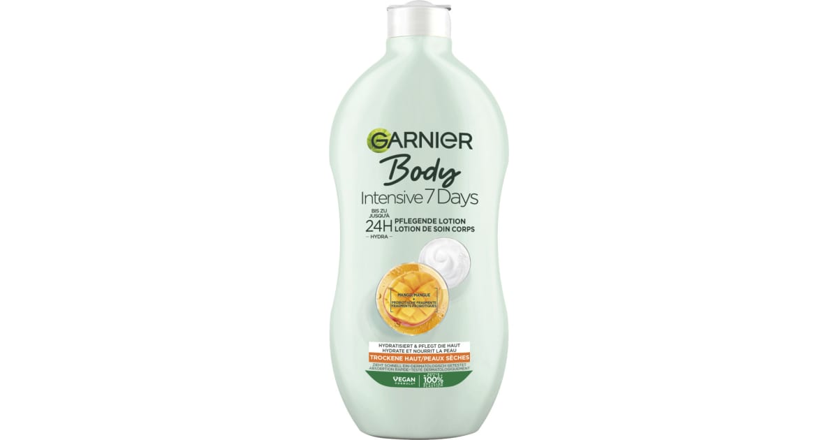 Garnier Body Intensiv 7 Tage Mango-Öl Pflegende Milk