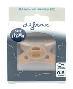 Difrax Fopspeen Natural 0-6 Maanden SE Earth Moonstone 1ST
