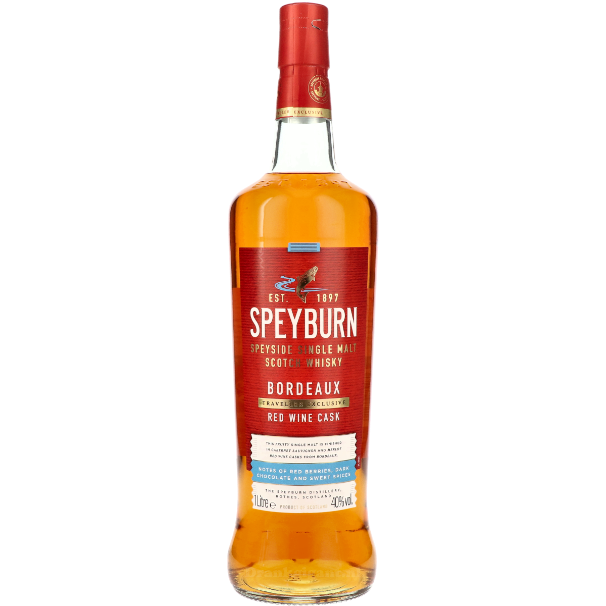 Speyburn Bordeaux Red Wine Cask 100 cl