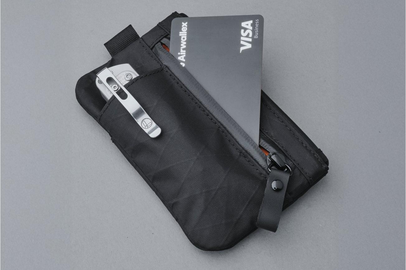 Alpaka Gear Zip Pouch Pro AD010190103 Black, X-Pac VX21, portemonnee en EDC-organizer