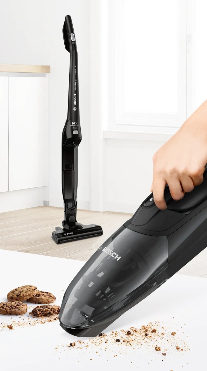 Bosch Steelstofzuiger 2 in 1 met 16Vmax BCHF216B