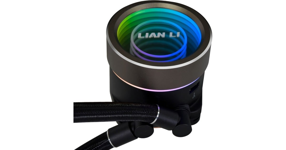 Lian LiGalahad II Trinity 360 waterkoeling  (Zwart)