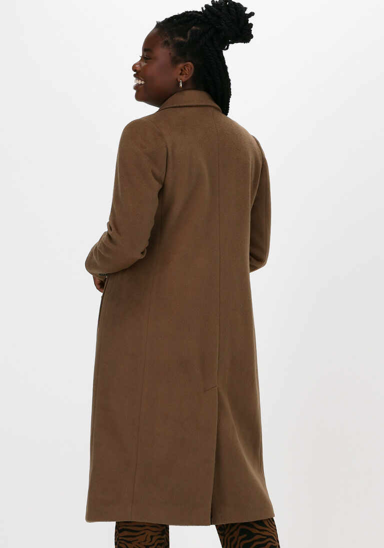 MODSTR\u00D6M bruine modstr&ouml;m mantel odelia long coat