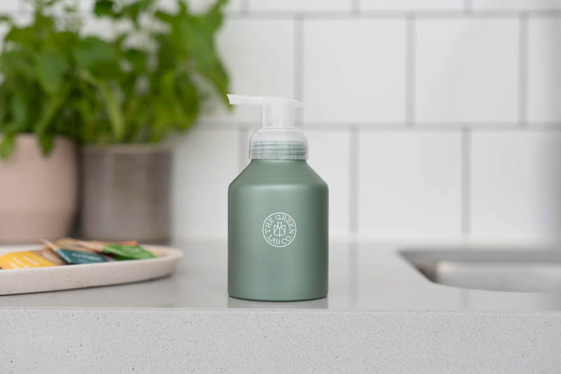 Green lab håndsåpe startpakke 250 ml grønn