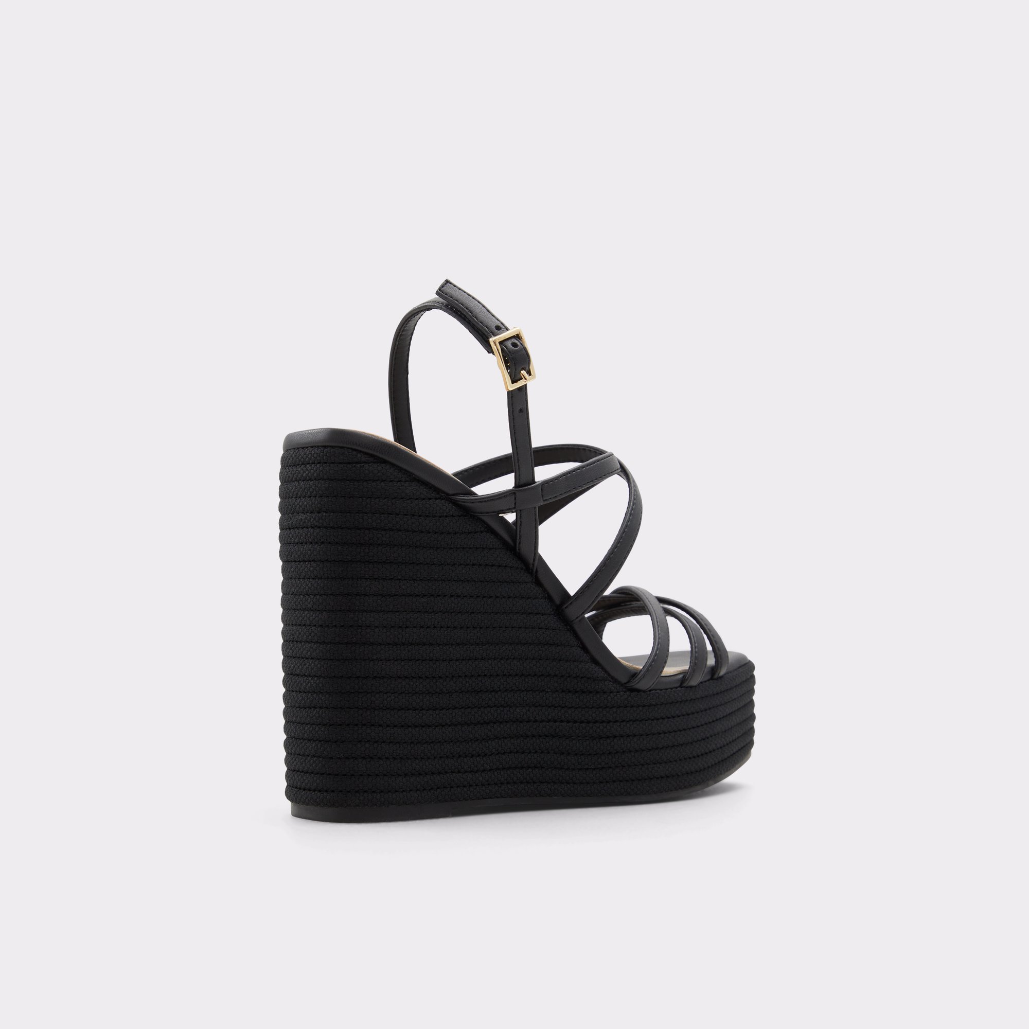 Cheratram Black Women Wedges & Espadrilles
