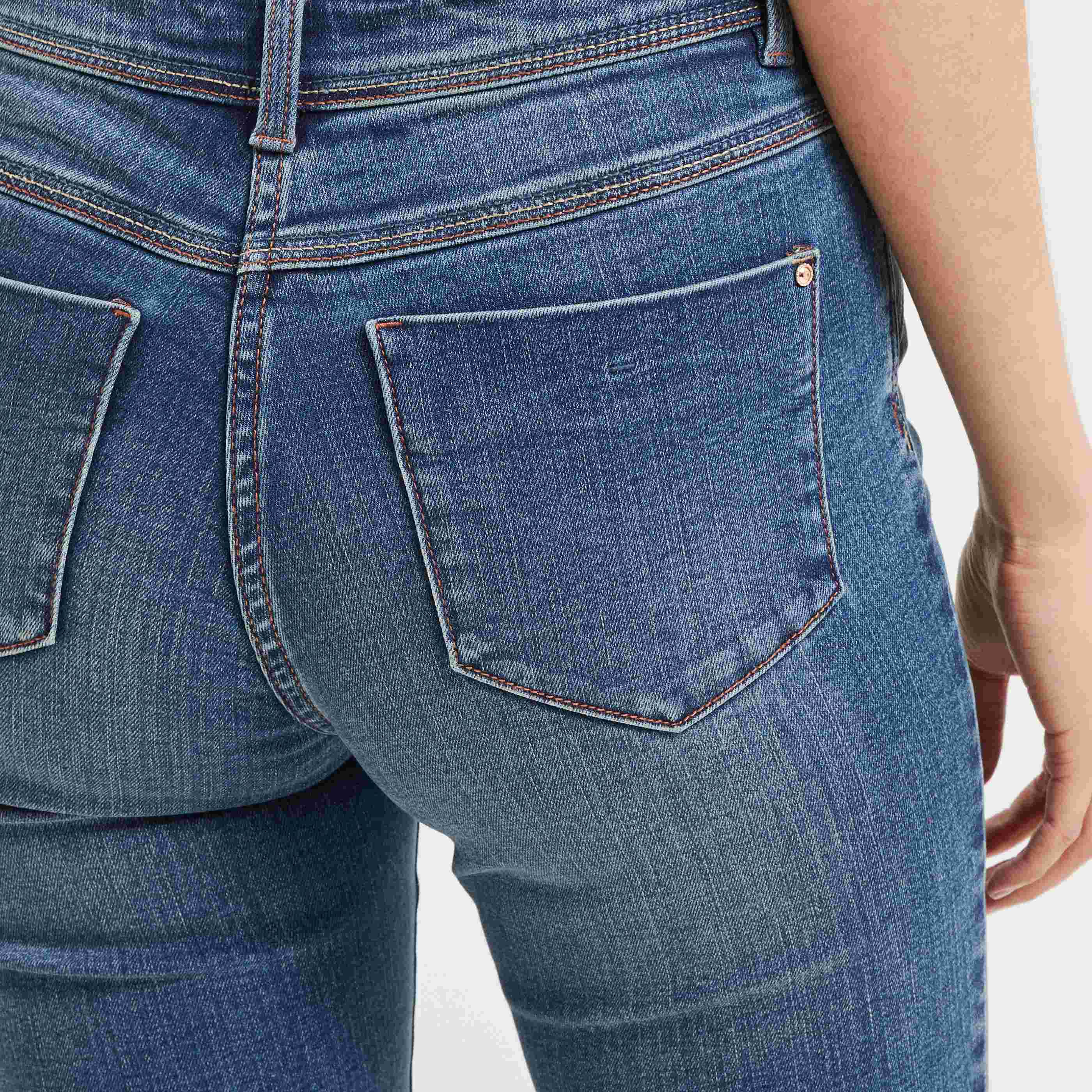 Jean slim LONDON femme - STONE