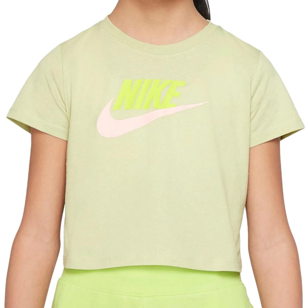 Nike T-shirt Vert Fille Nike Futura