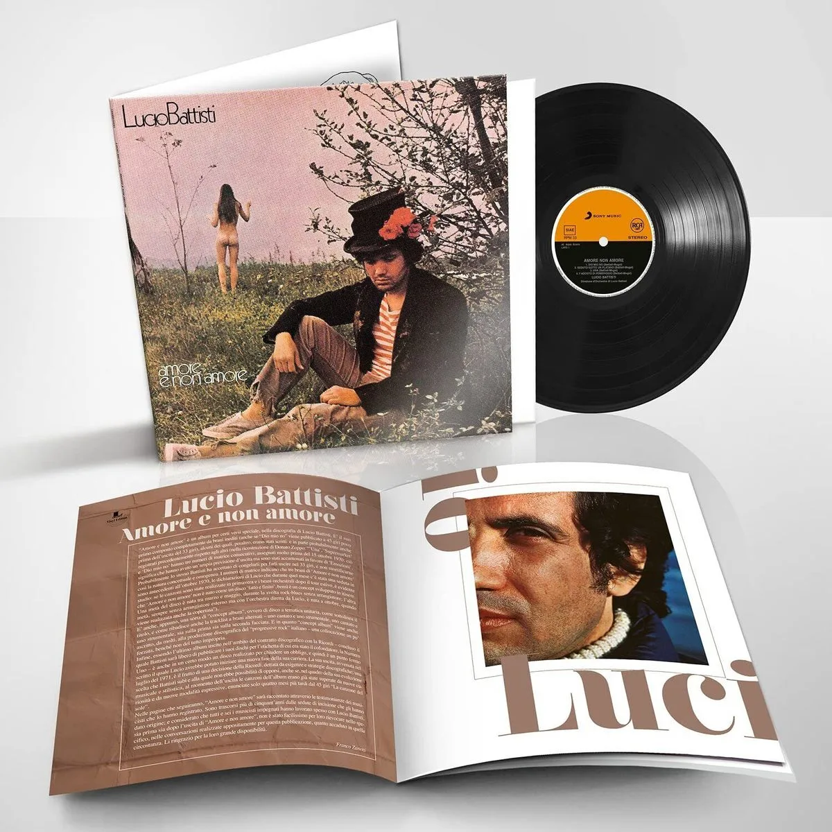 Lucio Battisti - Amore e non amore (1LP) Disques vinyle Pop Rock