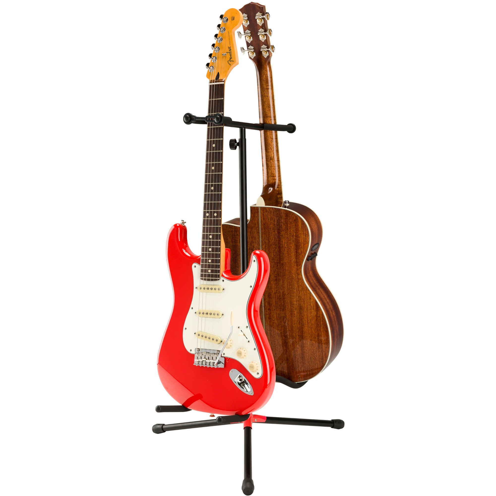 Fender Adjustable Double Cradle Guitar Stand statief voor twee gitaren