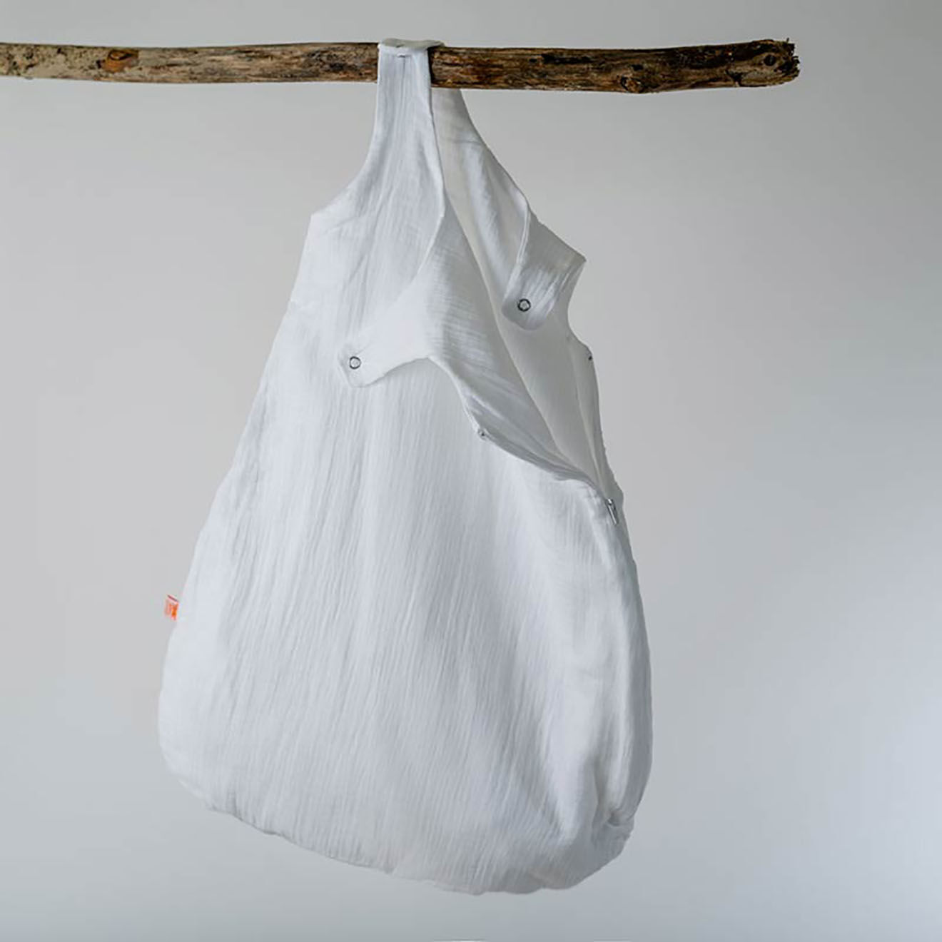 Papate Gigoteuse Été en Coton Bio blance - 70x90 cm
