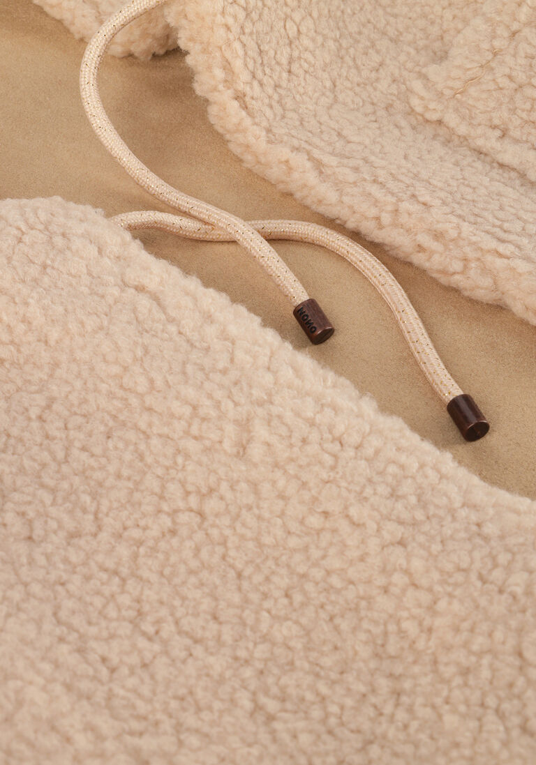 NONO zand nono gilet kalia girls reversible gilette sand