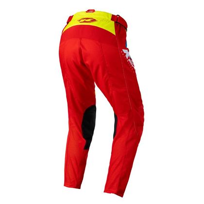 Pantalon cross Kenny TRACK FOCUS ENFANT - Jaune / Rouge