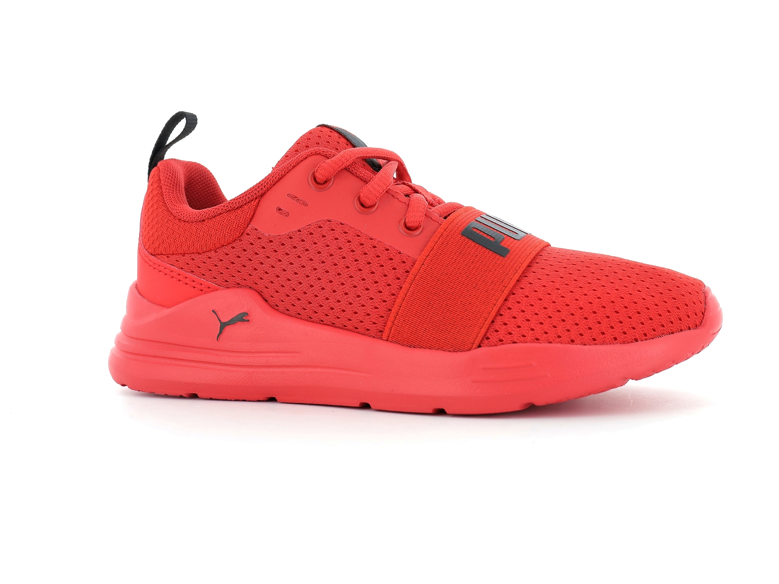 Puma-374216 Matières combinées Rouge