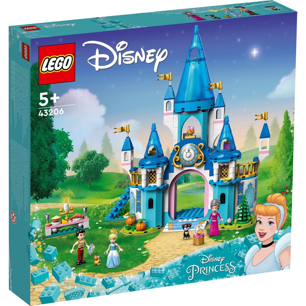 Château de Cendrillon Lego  Princess 43206