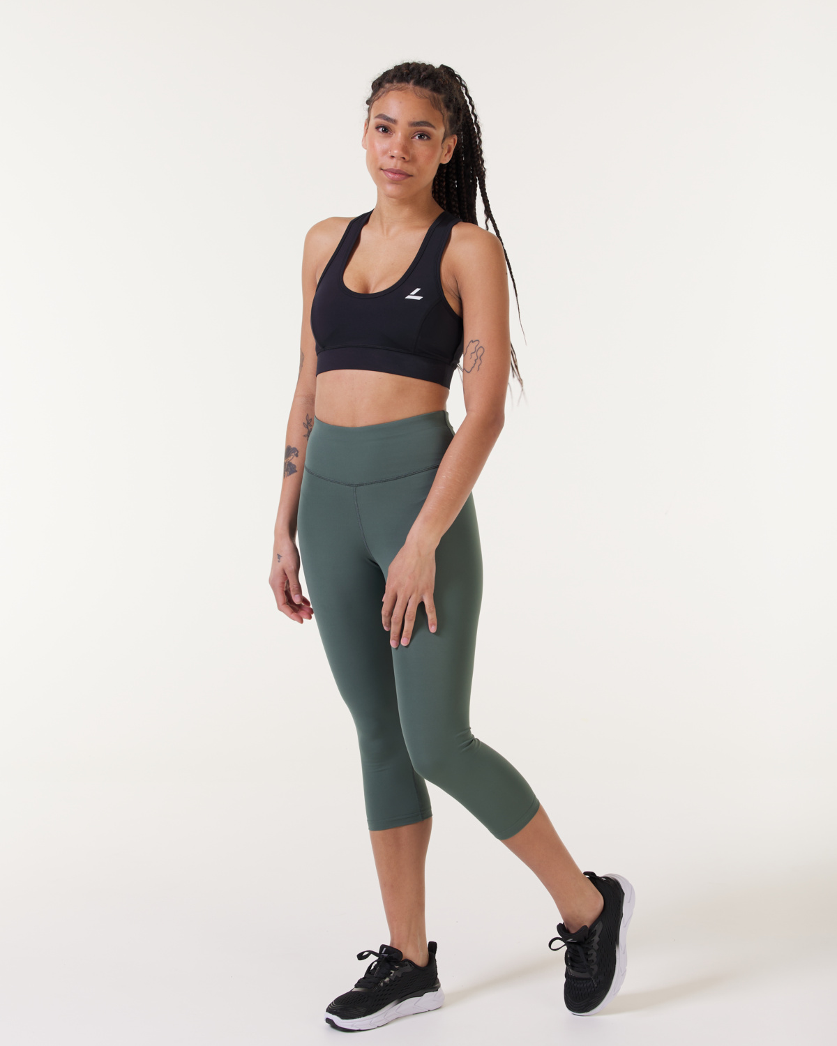 LEVITY Primary Tights 3\4 Green Forest