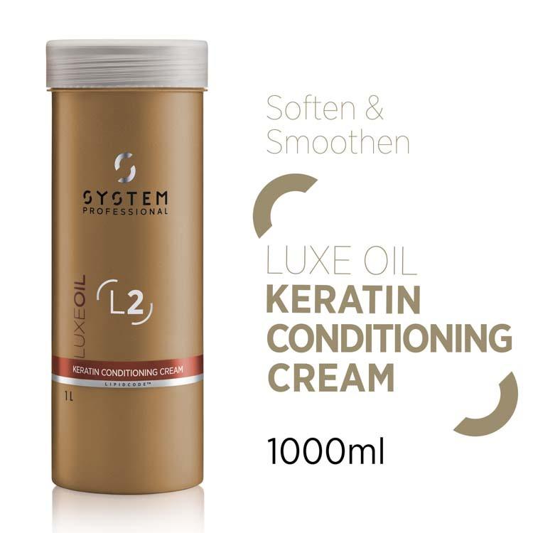 System Professional Luxe Oil Keratin Conditioning Cream 1000ml