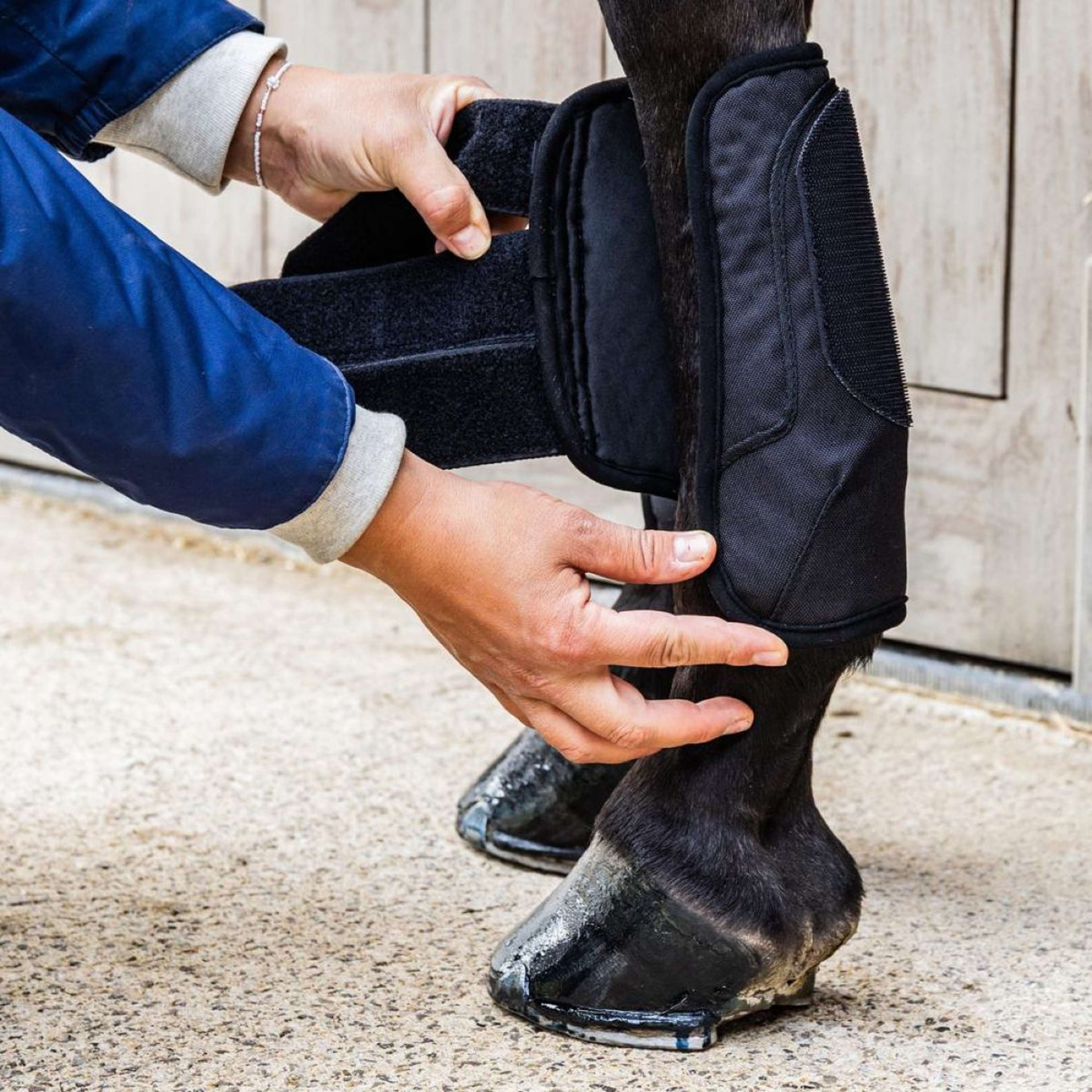 Kentucky Eventing Boots 3D Air Flow Front Zwart