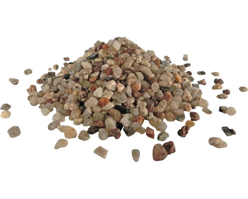 Aquariumgrind, natuurgrind middel 3-4 mm 15 kg beige