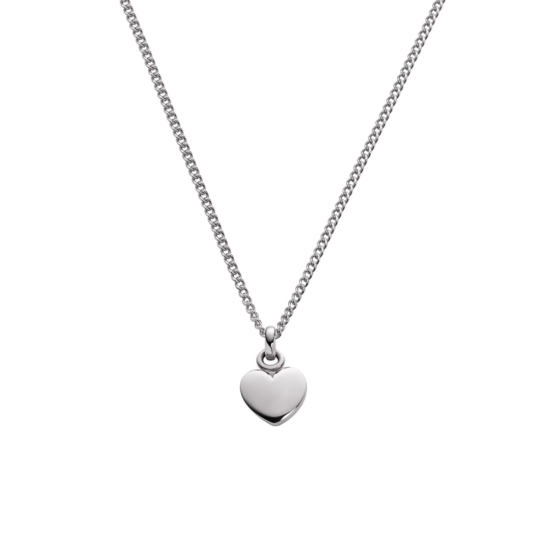Paul Hewitt Halskette Heart Marinium Ocean Steel Silbrig