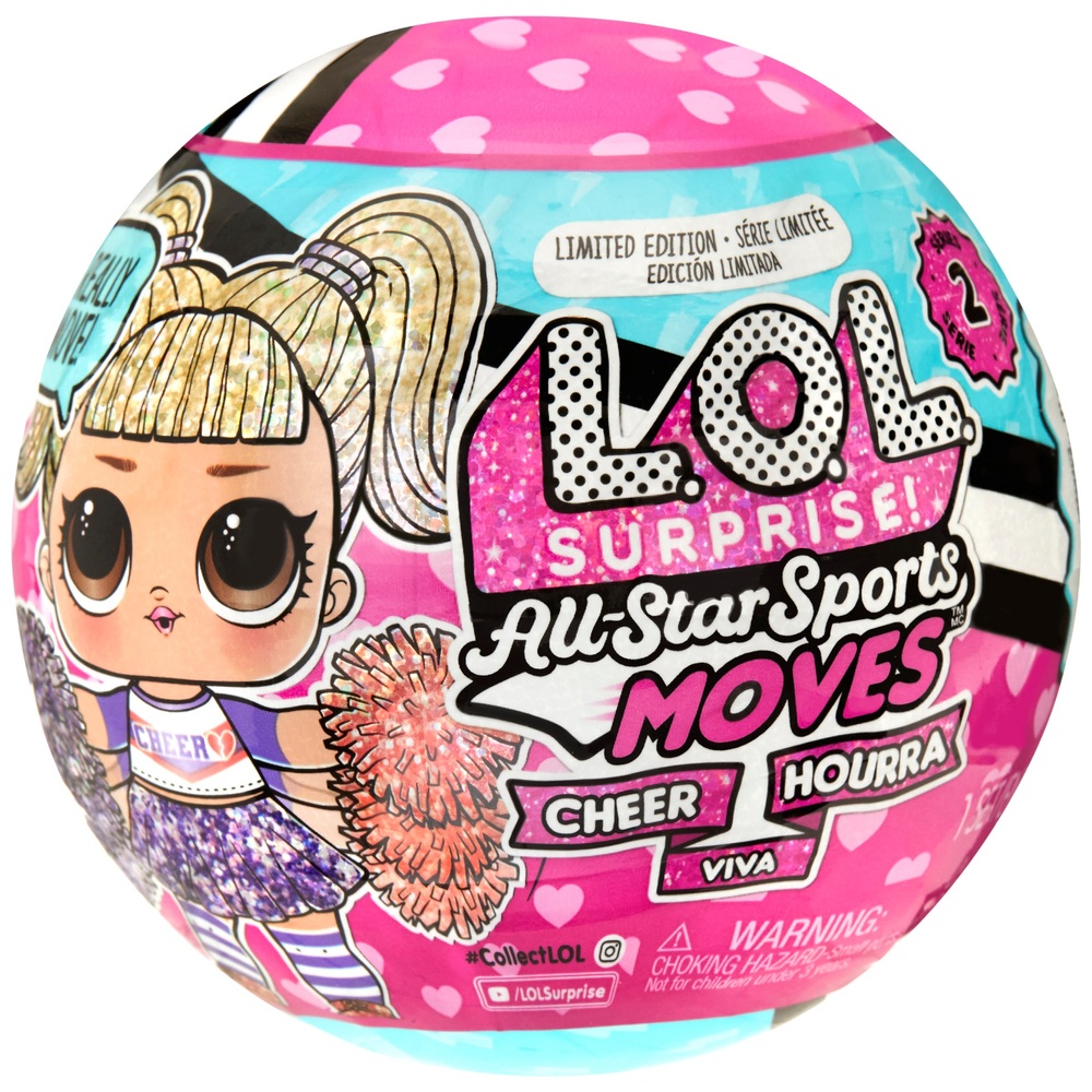 LOL Surprise! All Star Sports Cheerleader-Puppe