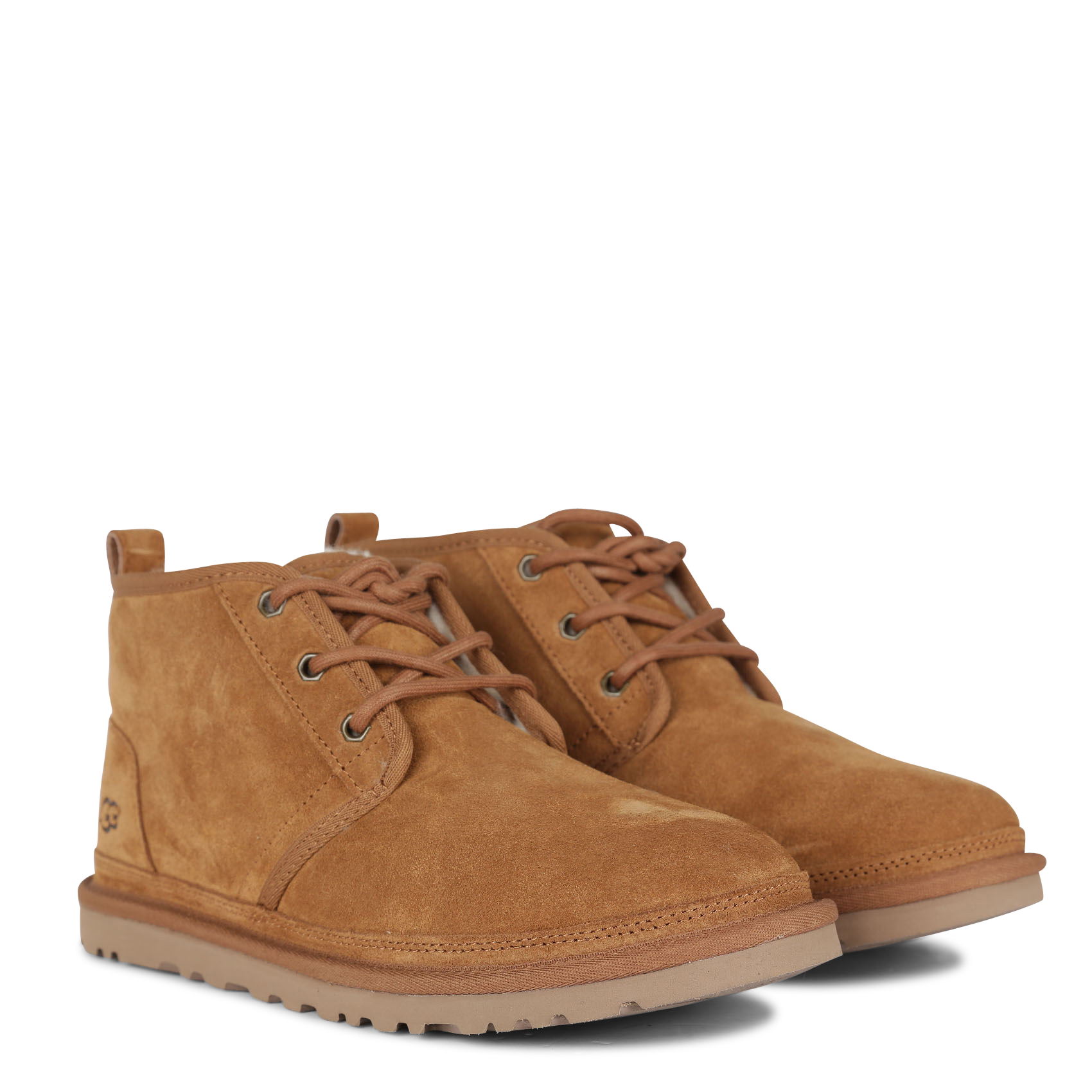 NEUMEL - Bottines à lacets en cuir | Marron